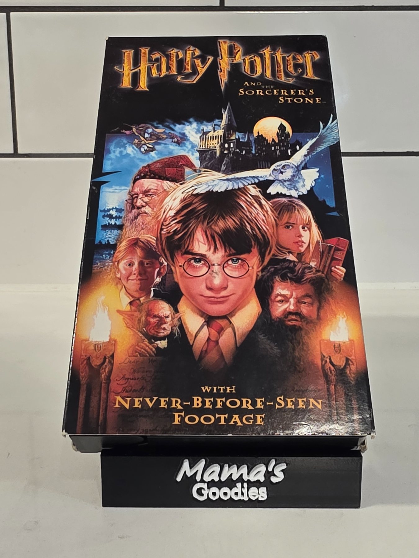 Harry Potter and the Sorcerer's Stone VHS 2002 Full Screen NBS Footage