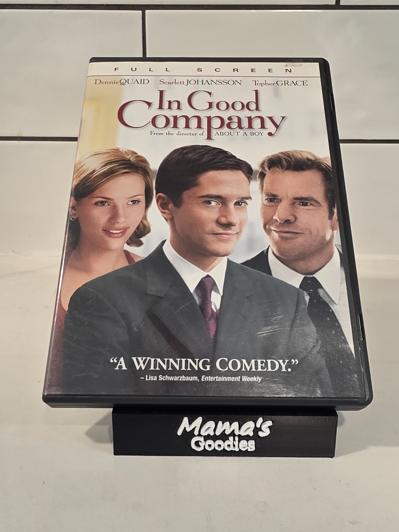 In Company DVD 2005 Full Screen Dennis Quaid Scarlett Johansson