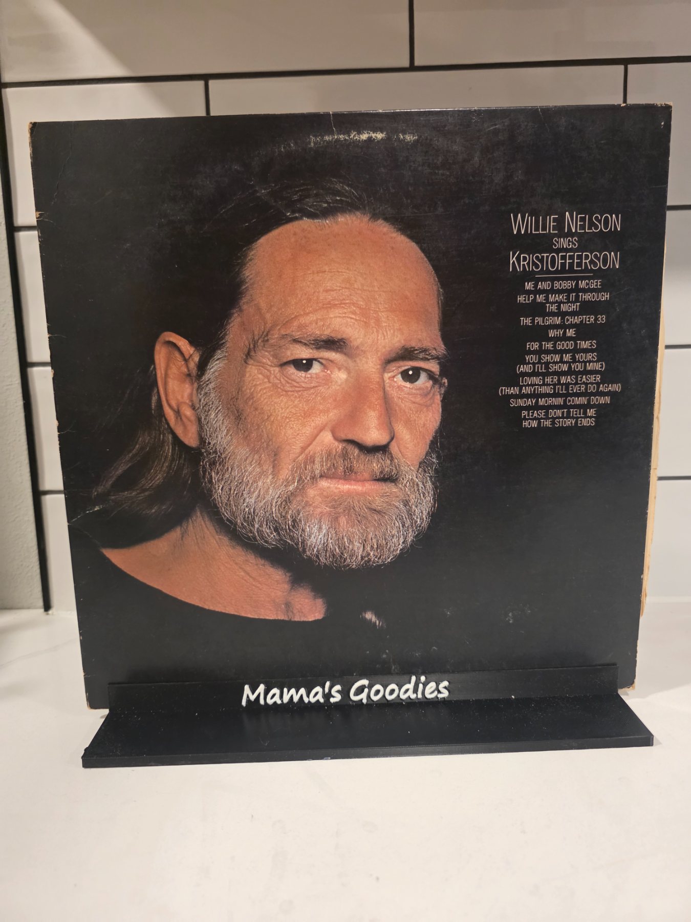 Willie Nelson Sings Kristofferson 1979 Columbia JC 36188 Vinyl LP