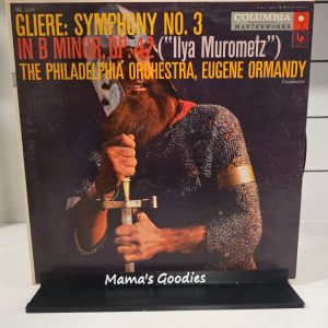 Gliere Symphony No. 3 Ilya Murometz Ormandy Columbia ML 5189 LP