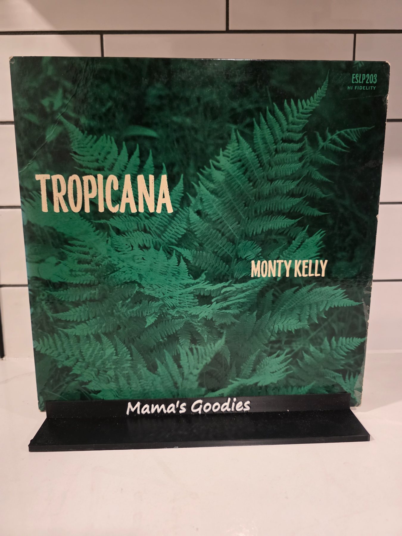 Monty Kelly Tropicana Trans-World TWLP-203 12" Mono Vinyl LP