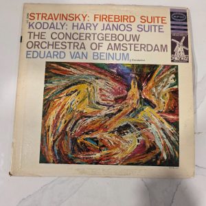 Stravinsky Firebird Kodaly Hary Janos Epic LC 3290 LP Van Beinum