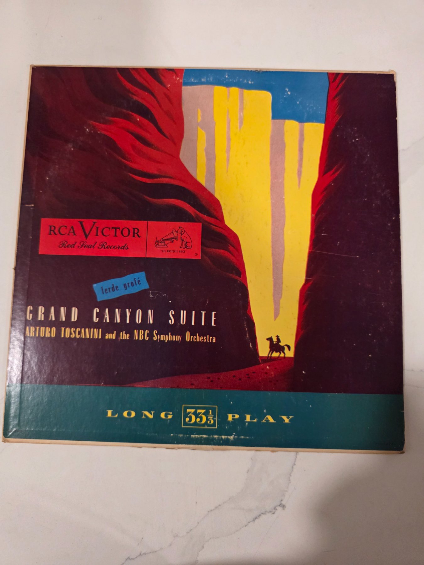 Ferde Grofe Grand Canyon Suite Toscanini NBC Symphony Vintage LP RCA LM-1004