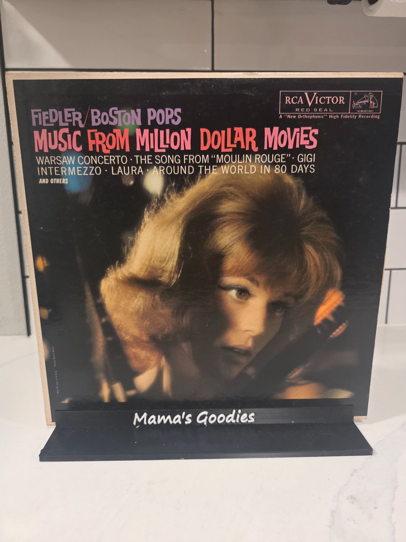 Arthur Fiedler Boston Pops Music From Million Dollar Movies LP RCA LM-2380