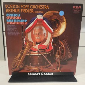 Boston Pops Arthur Fiedler Sousa Marches RCA Camden CAS-2593 LP