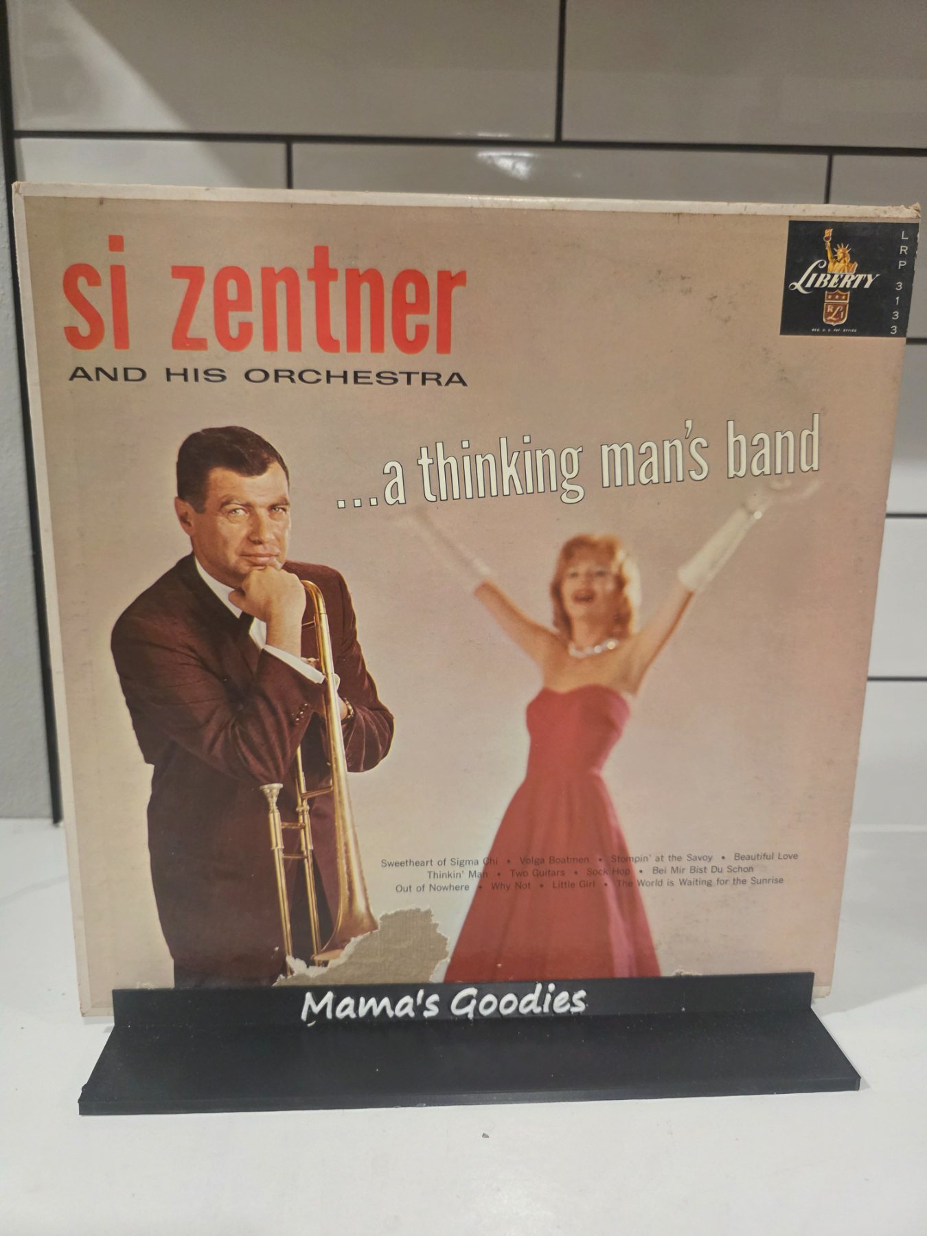 Si Zentner A Thinking Man's Band Promo LP Liberty LRP 3133 Mono
