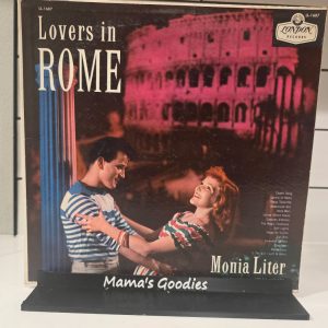 Monia Liter & His Orchestra Lovers In Rome LP London LL-1687