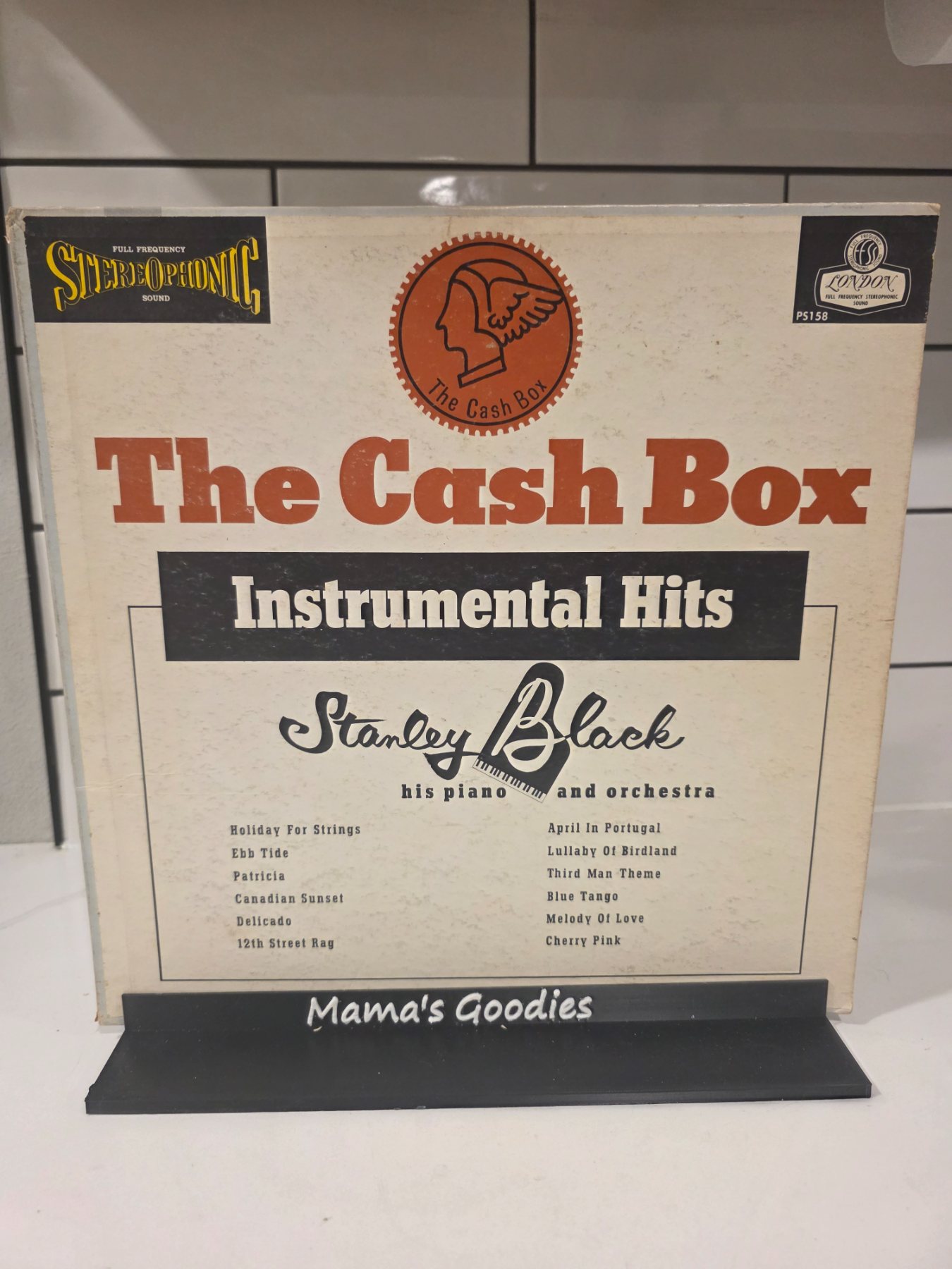 Stanley Black The Cash Box Instrumental Hits LP London PS 158 Stereo