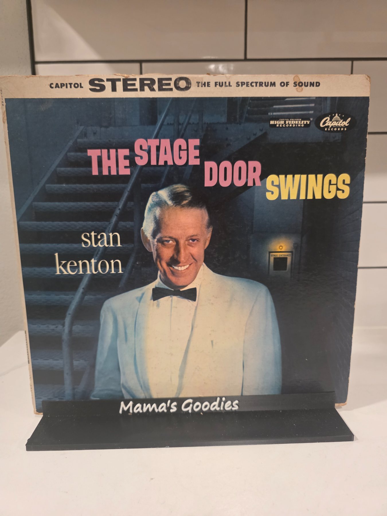 Stan Kenton The Stage Door Swings Stereo LP Capitol ST-1166