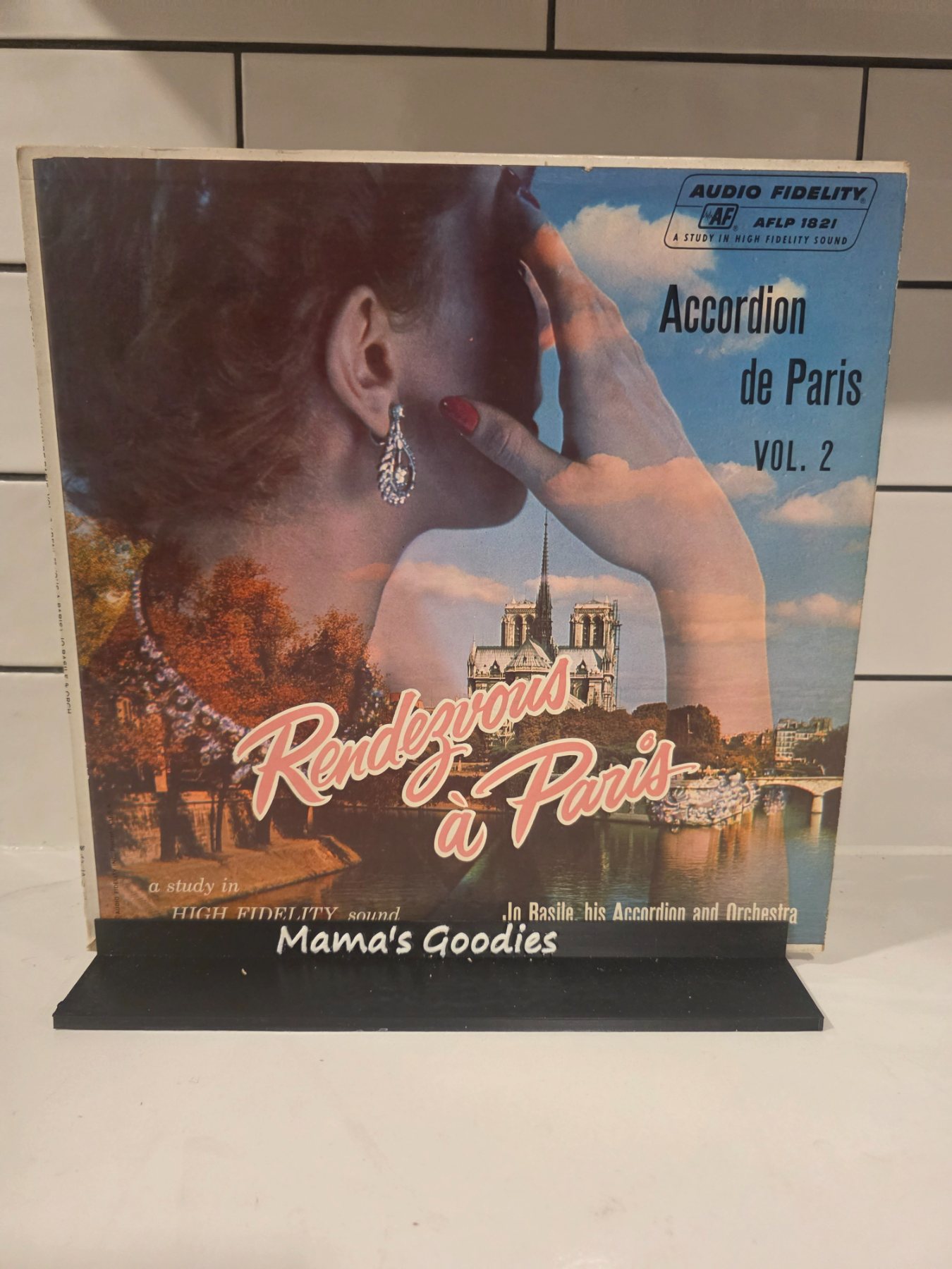 Vintage Jo Basile Rendezvous a Paris Vol 2 LP Audio Fidelity AFLP 1821