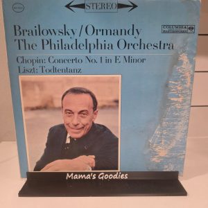 Brailowsky Ormandy Chopin Concerto No. 1 Liszt Todtentanz Stereo LP MS 6252