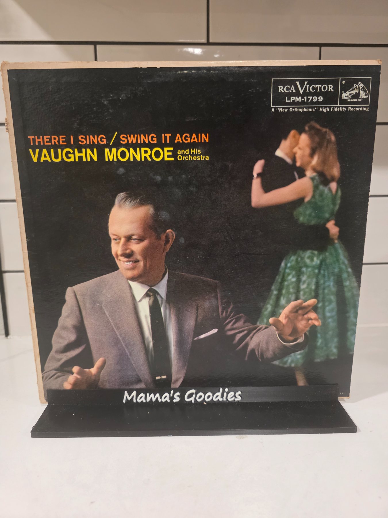 Vaughn Monroe There I Sing Swing It Again LP RCA Victor LPM-1799 Mono
