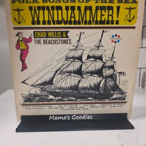 Chad Willis & The Beachstones Folk Songs of the Sea Windjammer LP M-128