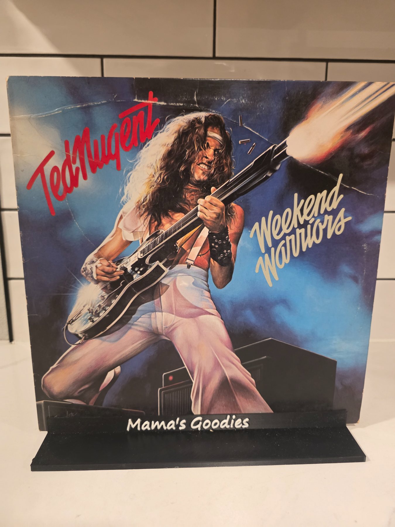 Ted Nugent Weekend Warriors 1978 Epic FE 35551 Vinyl LP