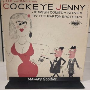 The Barton Brothers Cockeye Jenny Jewish Comedy Songs Apollo LP 475