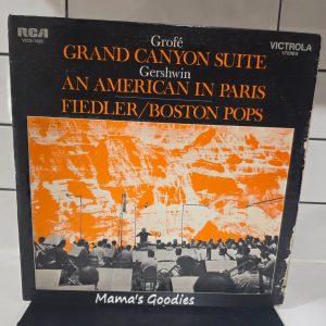 Fiedler Boston Pops Grofe Grand Canyon Suite Gershwin LP RCA VICS-1423