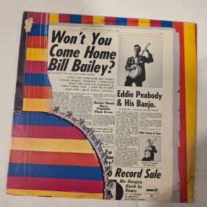 Eddie Peabody Won't You Come Home Bill Bailey LP 1968 Pickwick SPC-3129