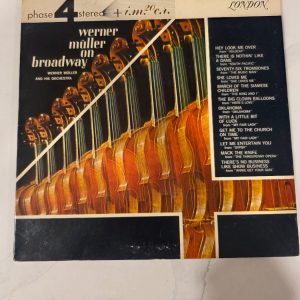 Werner Muller On Broadway LP London Phase 4 Stereo SP 44047