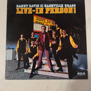 Danny Davis Nashville Brass Live-In Person! RCA AYL1-4070 LP 1972
