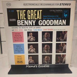 The Great Benny Goodman Columbia CS 8643 Stereo LP Jazz Vinyl