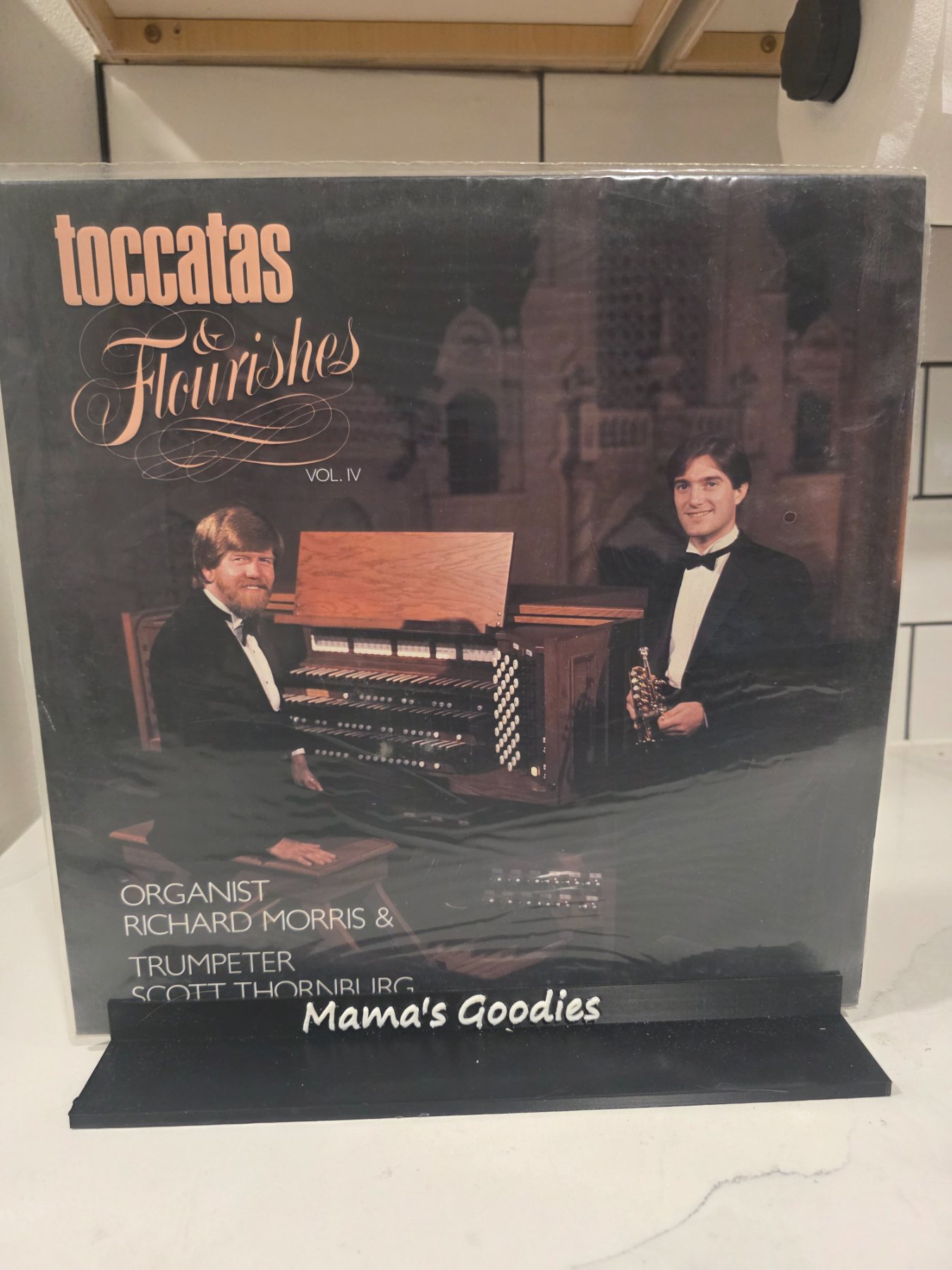 Richard Morris Scott Thornburg Toccatas & Flourishes Vol IV Signed LP