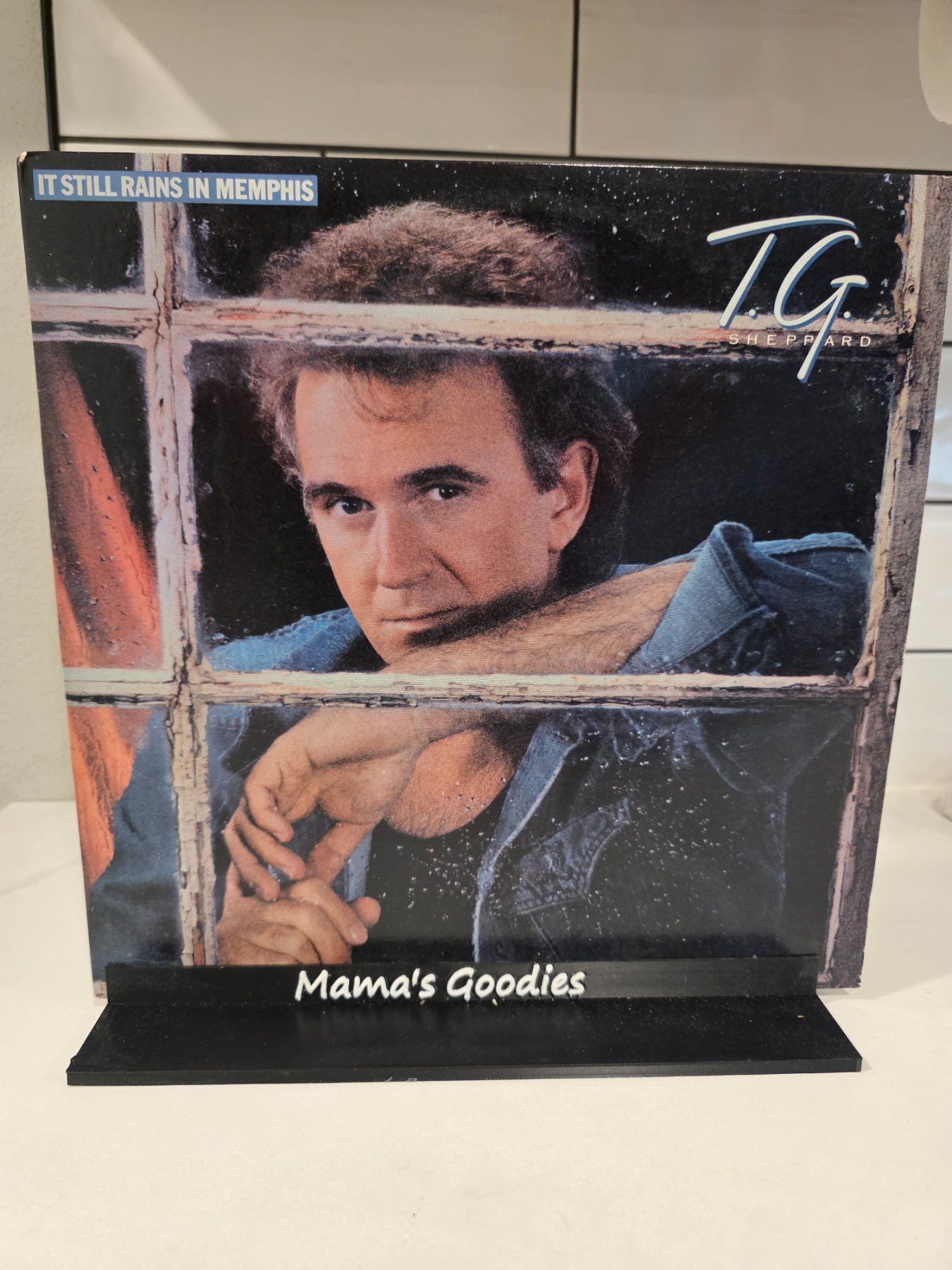 T.G. Sheppard It Still Rains In Memphis 1986 Country LP Columbia FC 40310