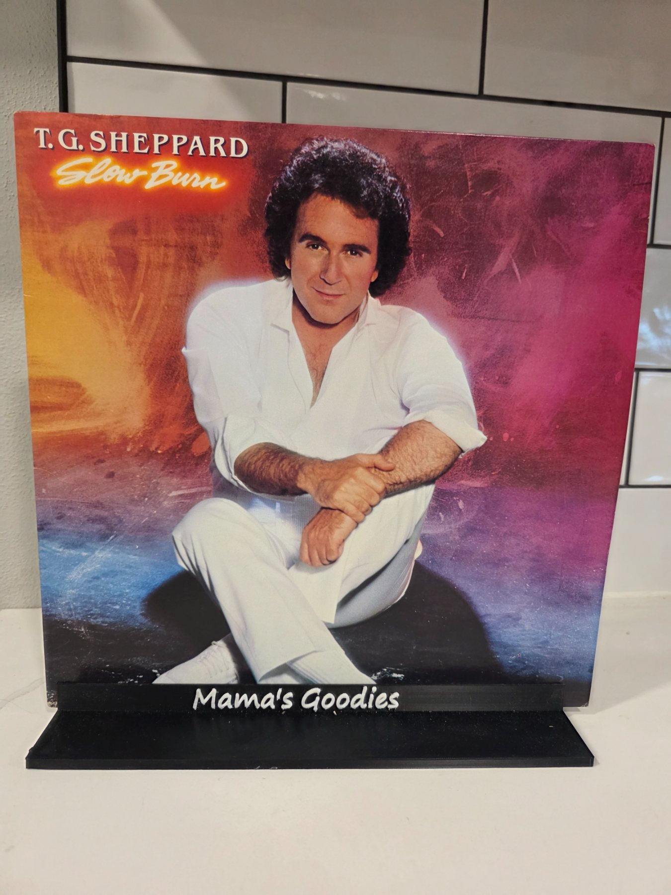 T.G. Sheppard Slow Burn 1983 Warner Bros Country LP 1-23911