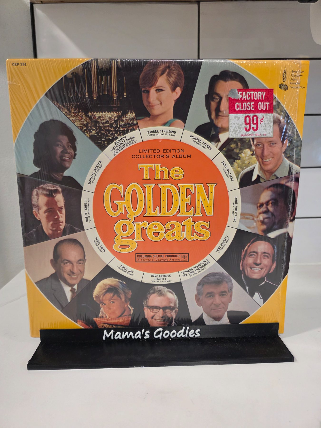 The Golden Greats Various Artists CSP-291 Columbia Special Products LP