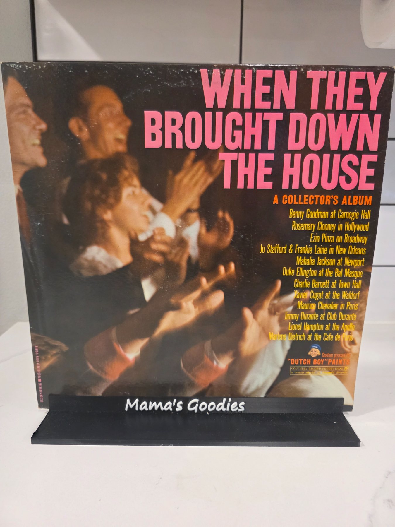 1963 Various When They Brought Down The House LP Columbia XTV 69449