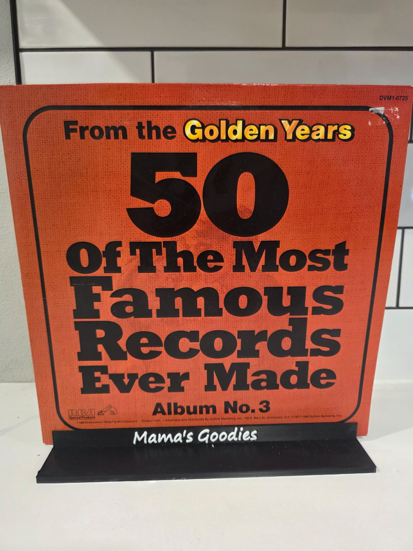 From Golden Years 50 Most Famous Records Ever Made Album 3 Vinyl LP 1986