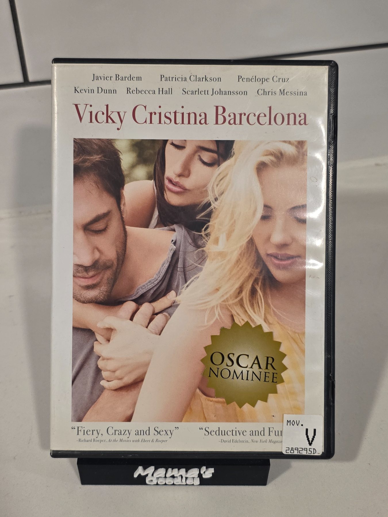 Vicky Cristina Barcelona DVD 2008 Widescreen Javier Bardem