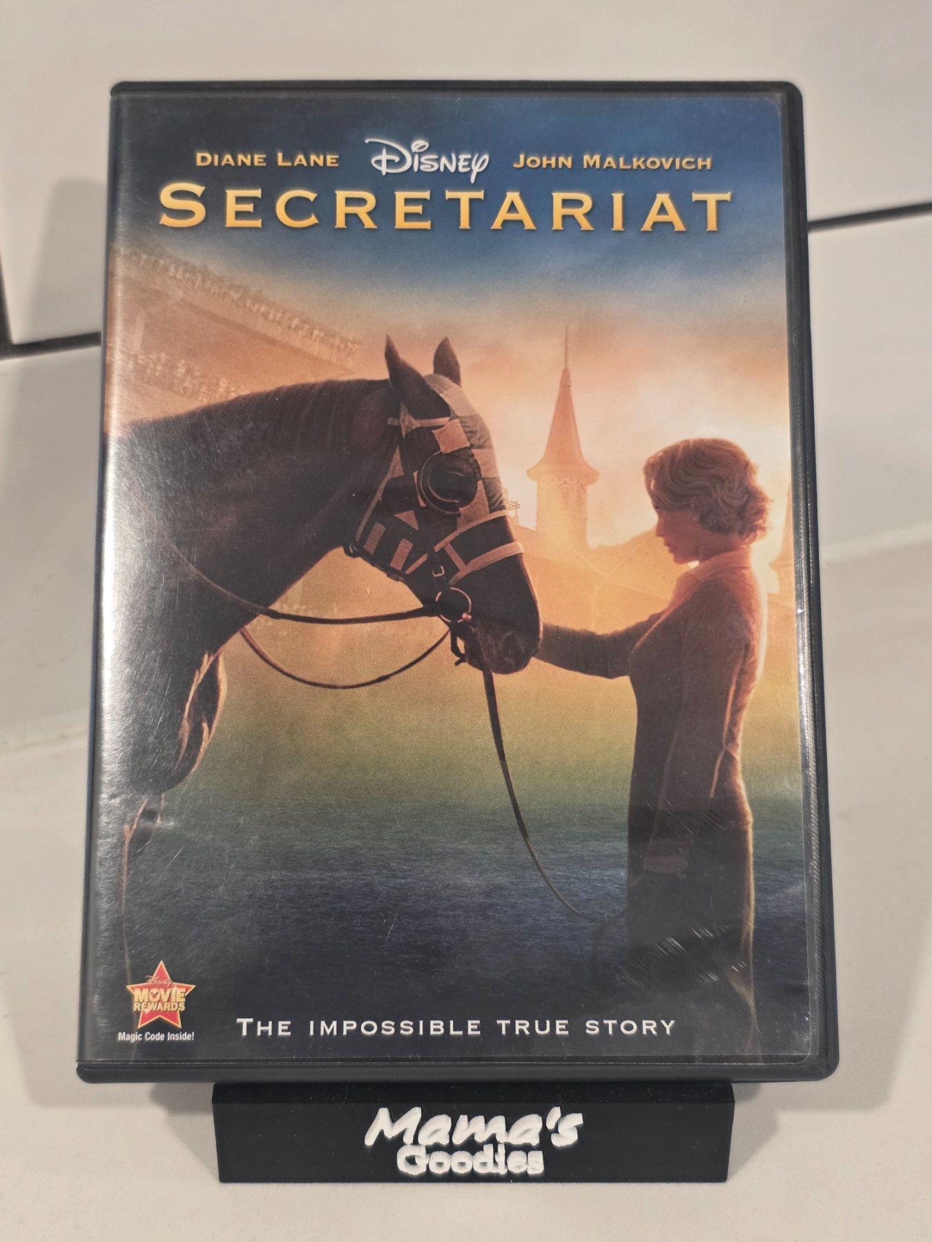 Disney Secretariat DVD 2011 Diane Lane John Malkovich