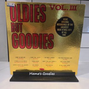 Various Oldies But Goodies Vol. 3 LP Original Sound OSR-LPS-8853 Stereo