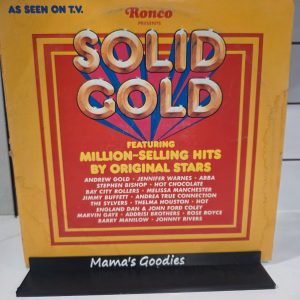 1977 Ronco Solid Gold R-2160 Various Artists Vinyl LP ABBA Marvin Gaye
