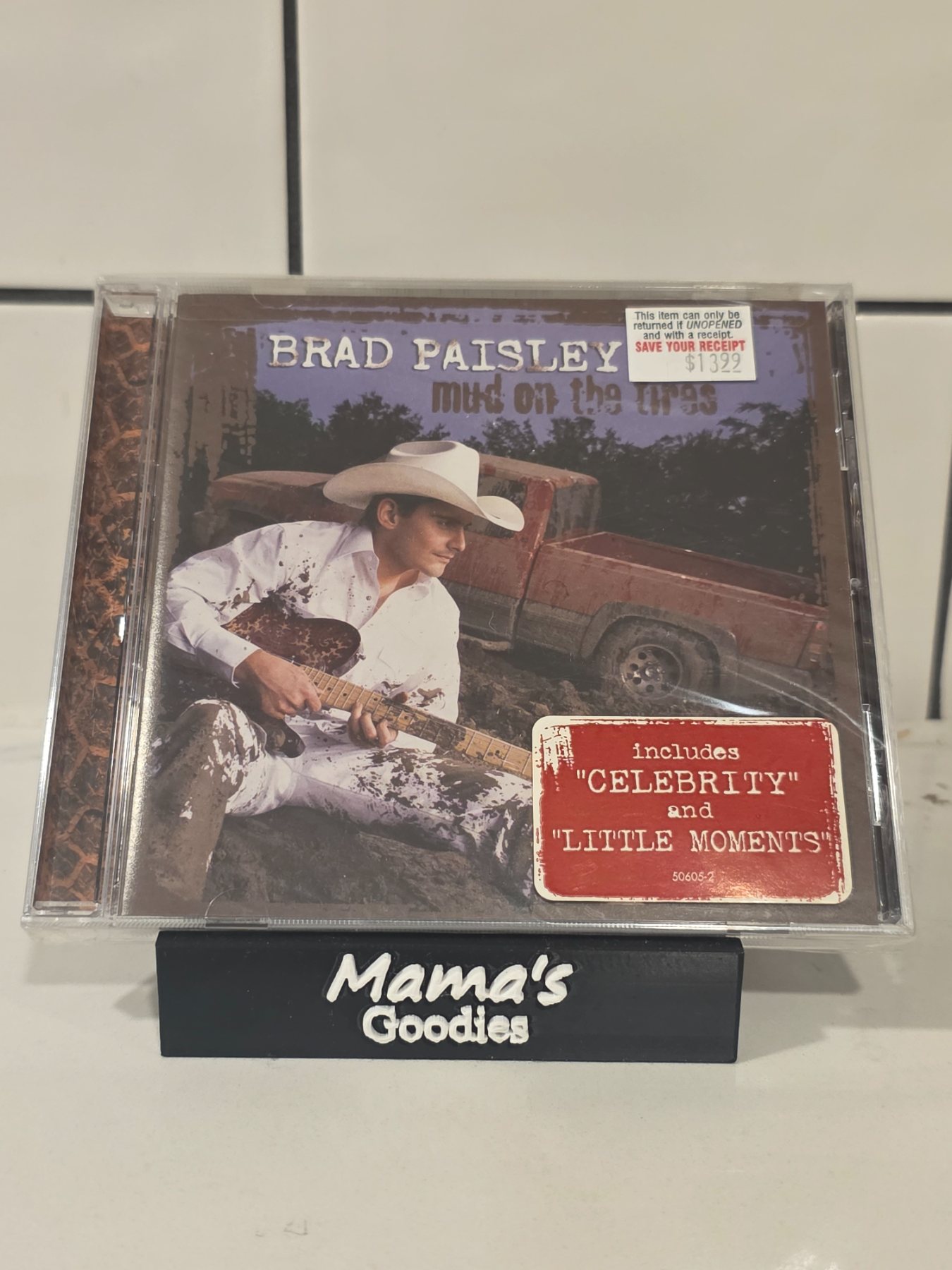 Brad Paisley Mud on the Tires CD 2003 Arista Country