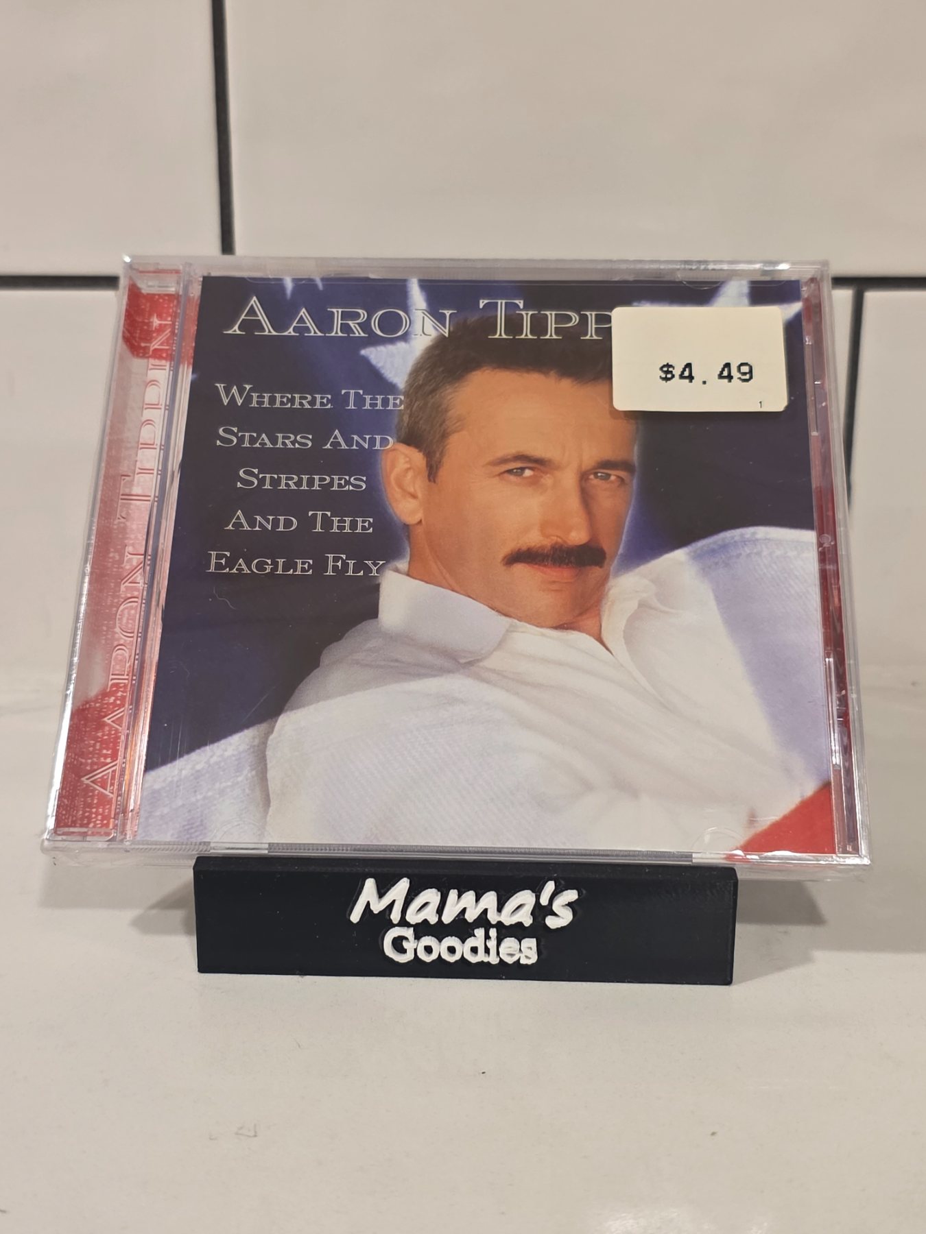 Aaron Tippin Where the Stars and Stripes and the Eagle Fly CD Single