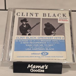 Clint Black Greatest Hits II Enhanced CD 16 Songs