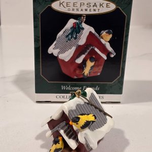 Hallmark 1999 Welcome Friends #3 Miniature Goldfinch Ornament QXM4577