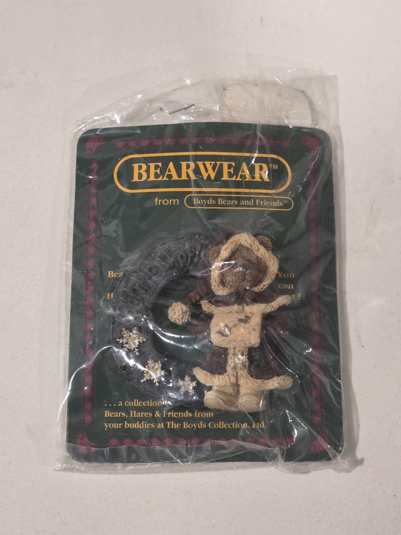Vintage Boyds Bears Bearwear Bailey Born to Shop Pin #26016