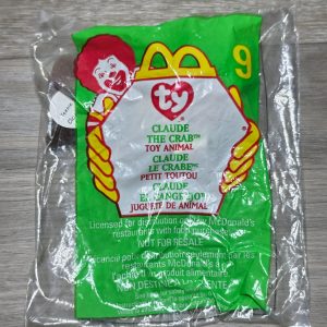 1999 McDonald's Ty Teenie Beanie Babies Claude the Crab #9