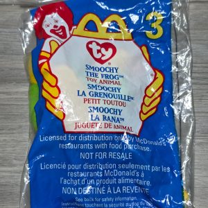 1999 McDonald's Ty Teenie Beanie Babies Smoochy the Frog #3