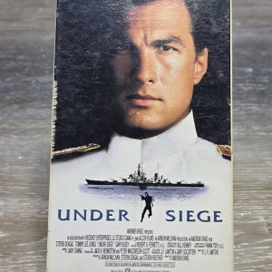 Under Siege VHS 1993 Steven Seagal Warner Home Video Action