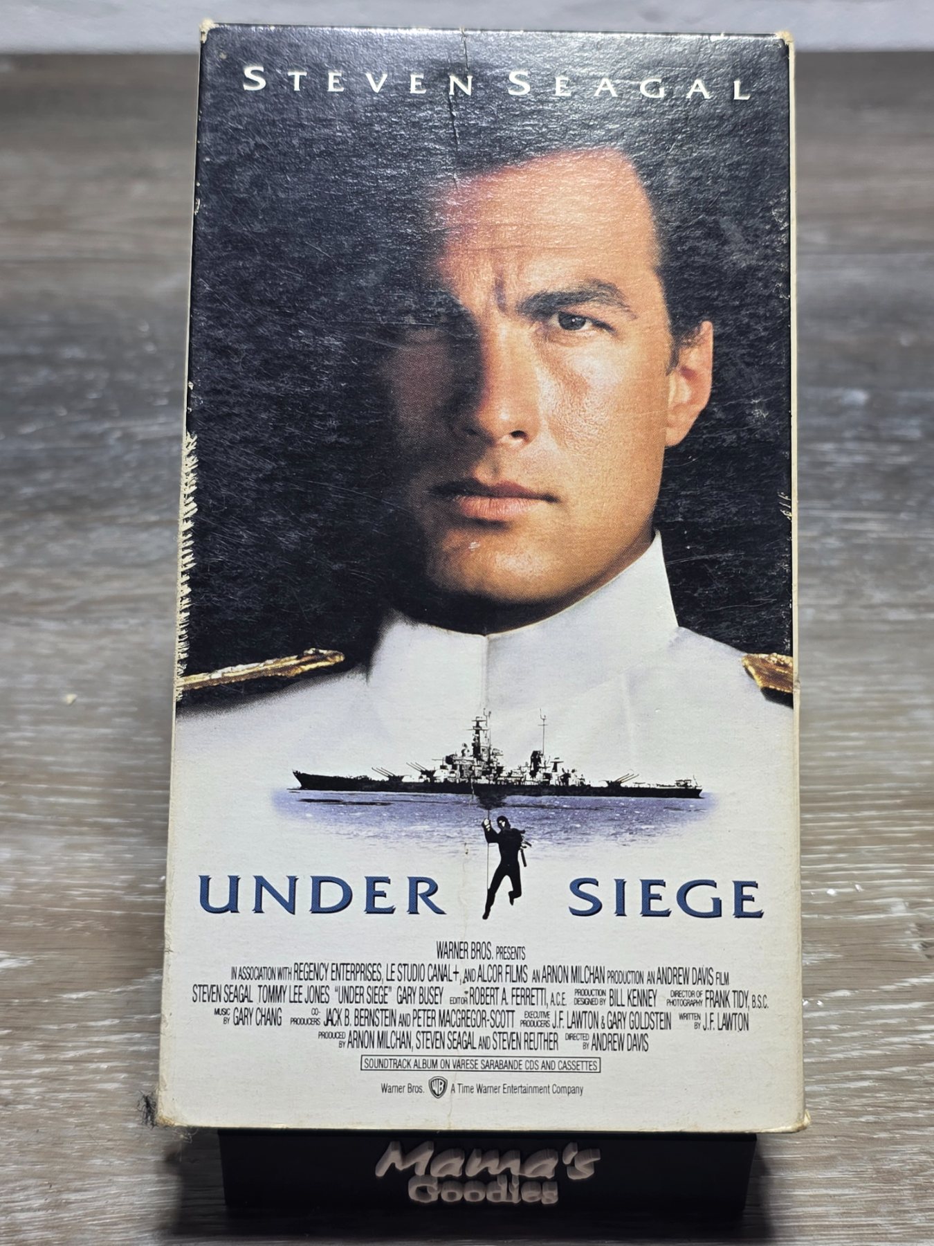Under Siege VHS 1993 Steven Seagal Warner Home Video Action