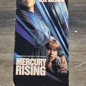 Mercury Rising VHS 1998 Bruce Willis Alec Baldwin Universal