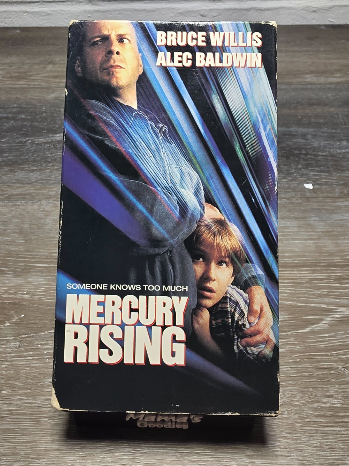 Mercury Rising VHS 1998 Bruce Willis Alec Baldwin Universal