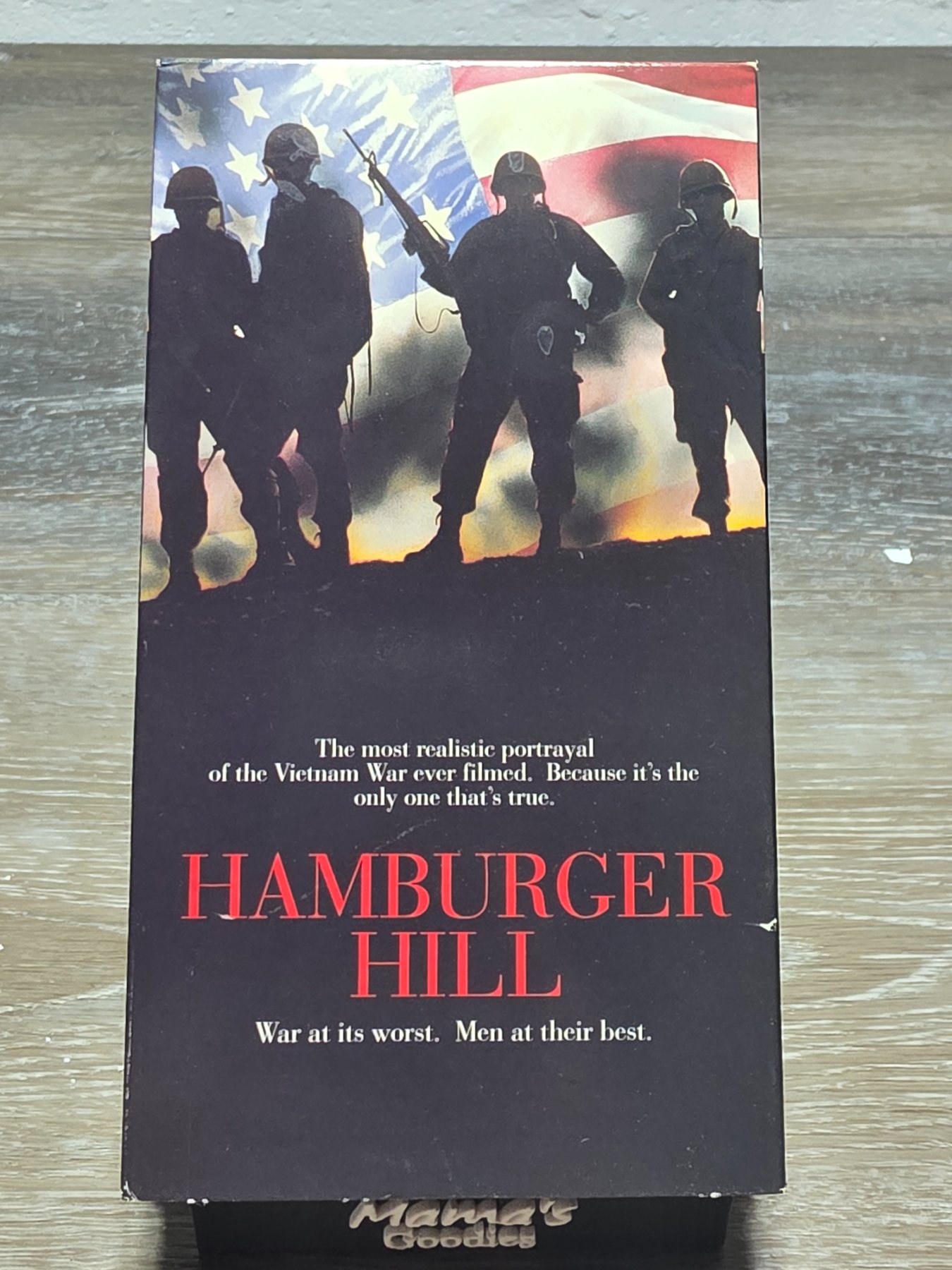 Hamburger Hill VHS 1994 Vietnam War Film Avid Home Entertainment