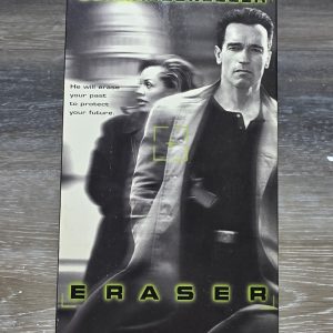 Eraser VHS 1996 Arnold Schwarzenegger Vanessa Williams Warner Home Video