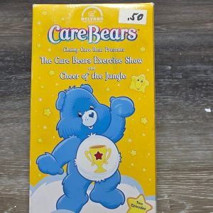 Care Bears Exercise Show & Cheer of the Jungle VHS 2003 Play Along