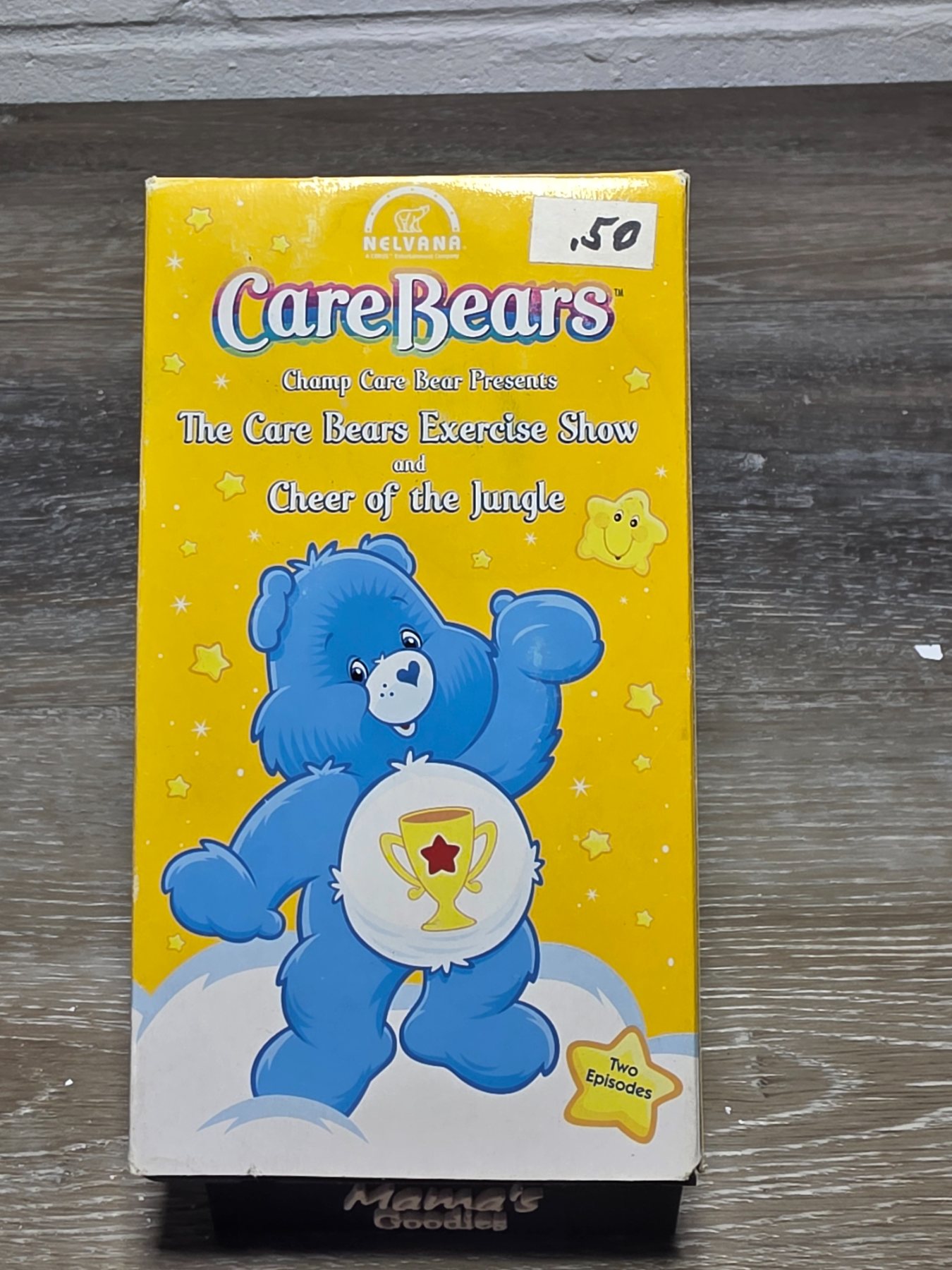 Care Bears Exercise Show & Cheer of the Jungle VHS 2003 Play Along