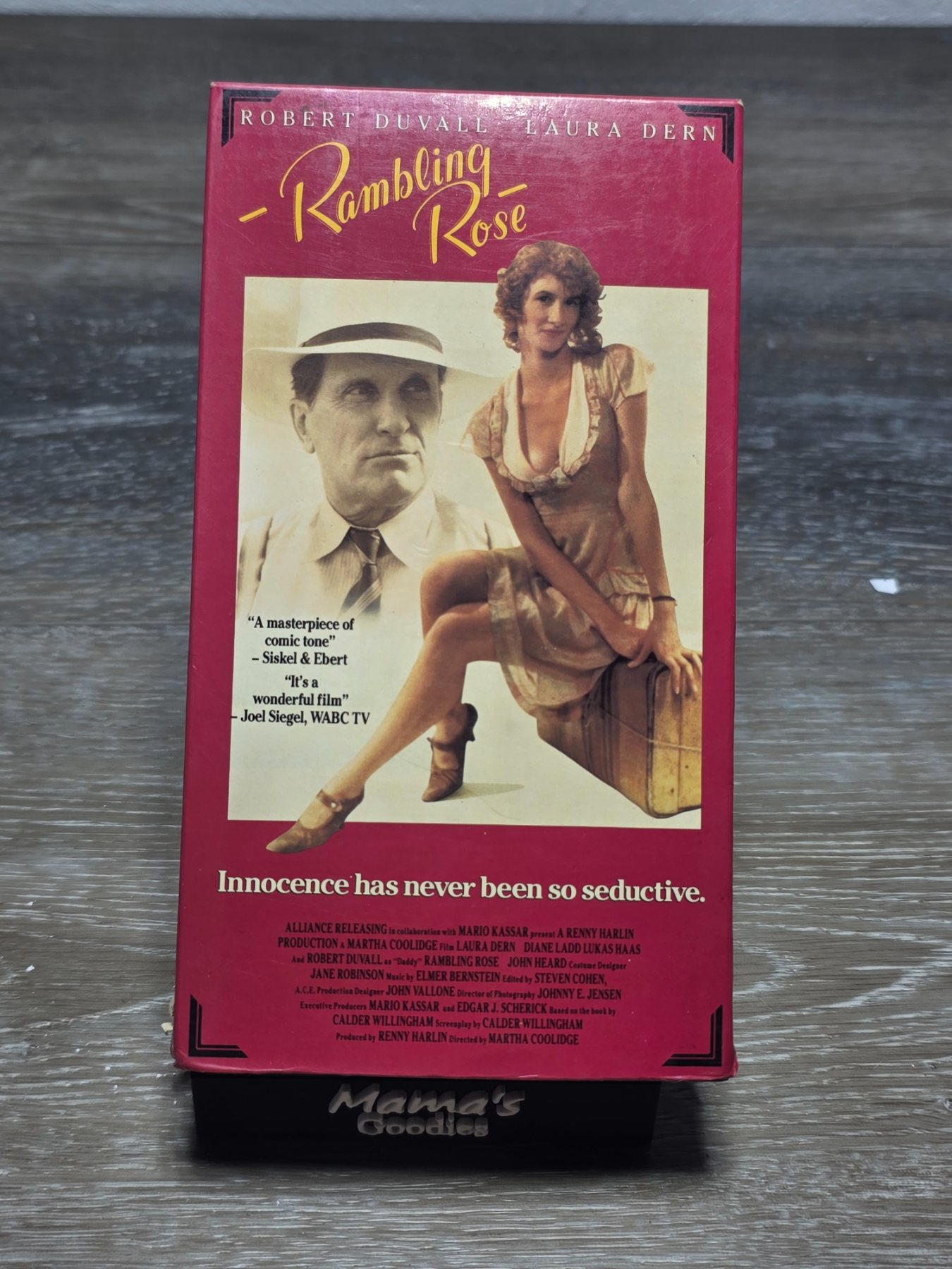 Rambling Rose VHS 1992 Laura Dern Robert Duvall Diane Ladd Alliance
